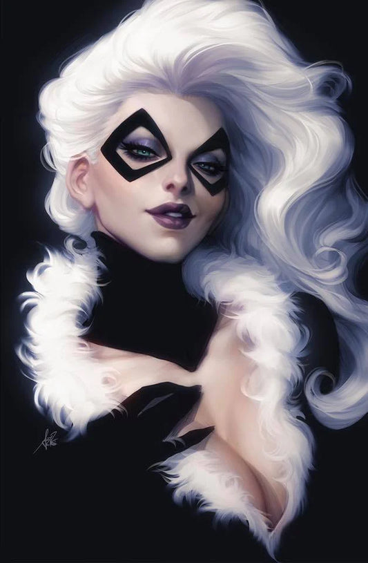 BLACK CAT #1 ARTGERM 1:200 VIRGIN LA MOLE 2025 FOIL VARIANT LIMITED TO 1000 COPIES