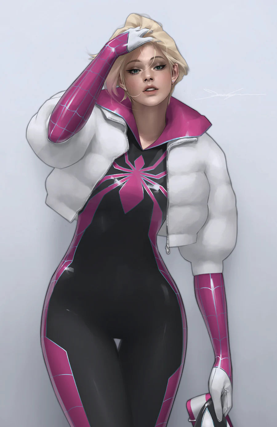 ALL-NEW SPIDER-GWEN GHOST-SPIDER #1 JEEHYUNG LEE FAN EXPO CHICAGO EXCLUSIVE