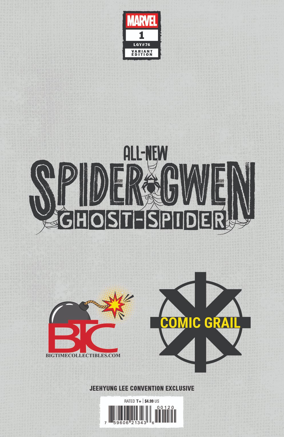 ALL-NEW SPIDER-GWEN GHOST-SPIDER #1 JEEHYUNG LEE FAN EXPO CHICAGO EXCLUSIVE