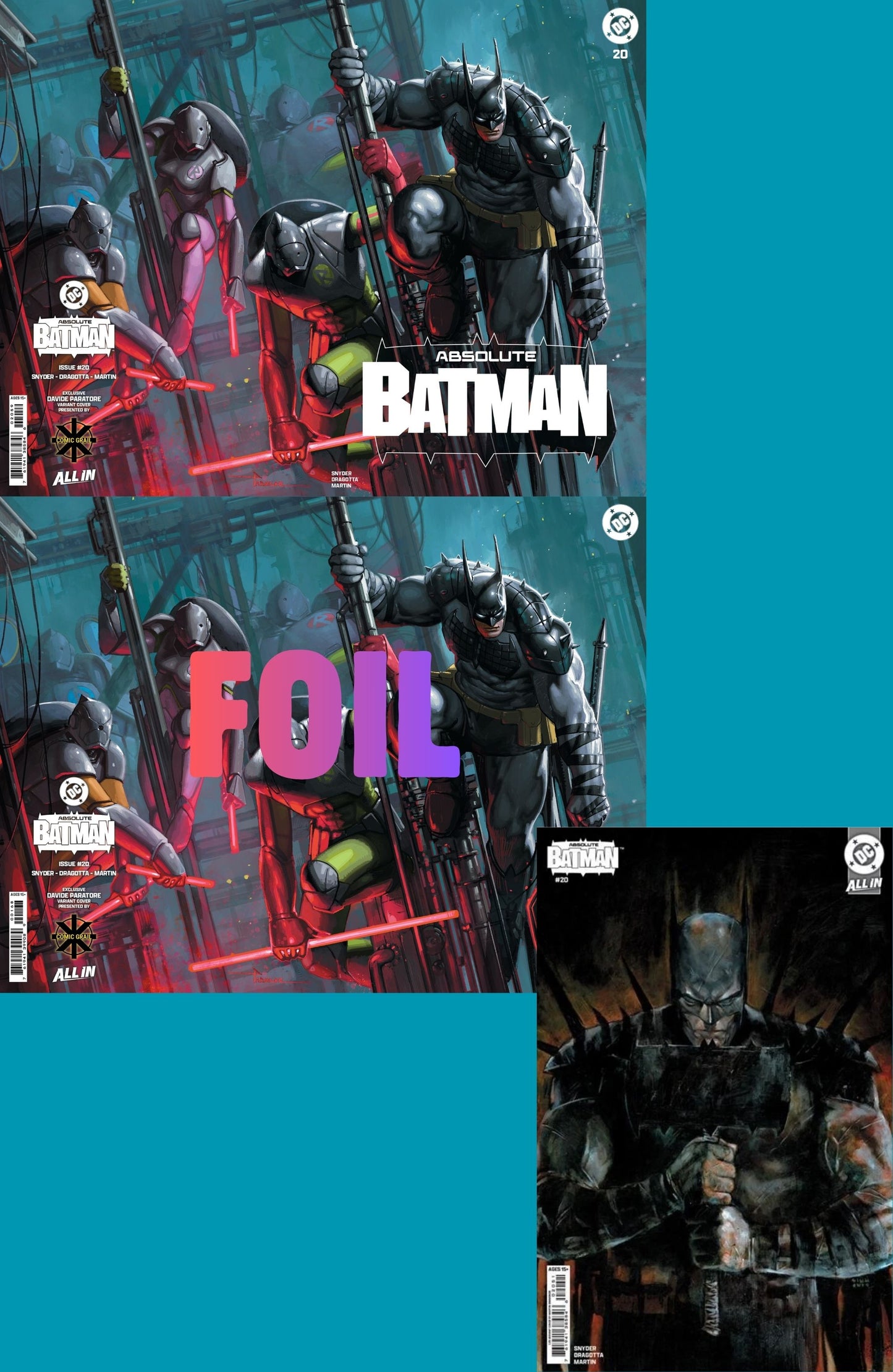 ABSOLUTE BATMAN #20 DAVIDE PARATORE EXCLUSIVE