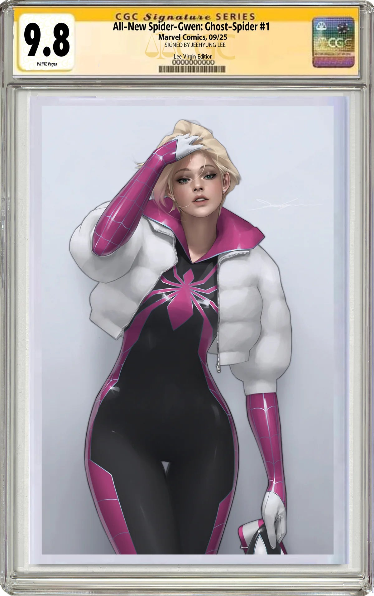 ALL-NEW SPIDER-GWEN GHOST-SPIDER #1 JEEHYUNG LEE FAN EXPO CHICAGO EXCLUSIVE