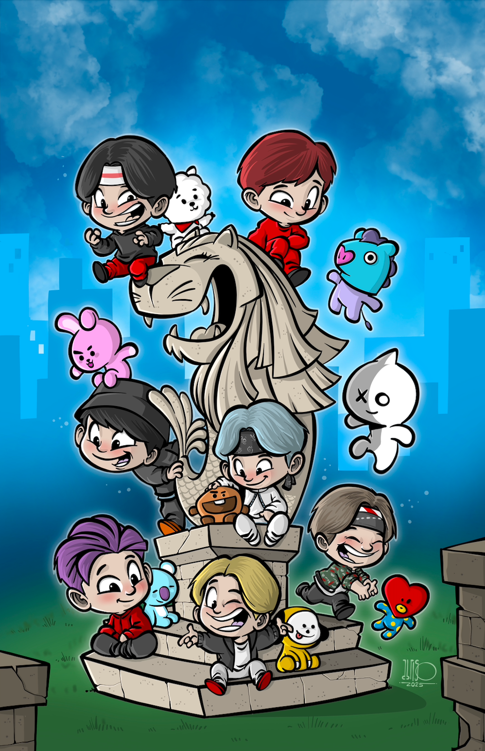 FAME : BTS - FREELY ABRIGO SGCC EXCLUSIVE