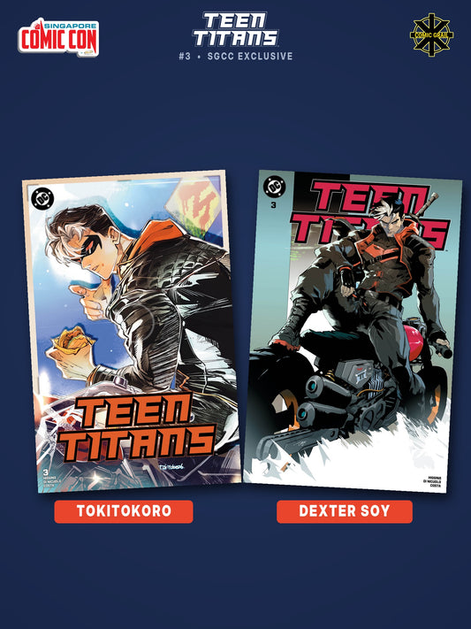 TEEN TITANS #3 TOKITOKORO & DEXTER SOY SGCC EXCLUSIVE