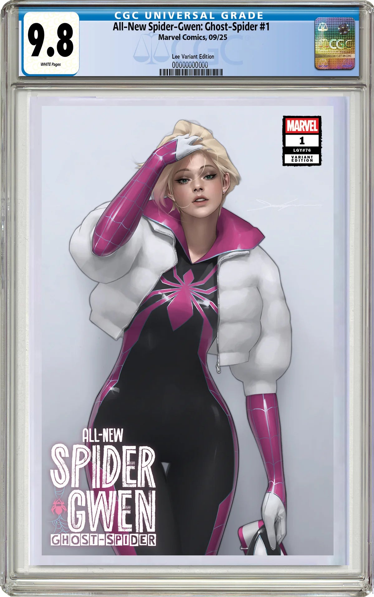 ALL-NEW SPIDER-GWEN GHOST-SPIDER #1 JEEHYUNG LEE FAN EXPO CHICAGO EXCLUSIVE