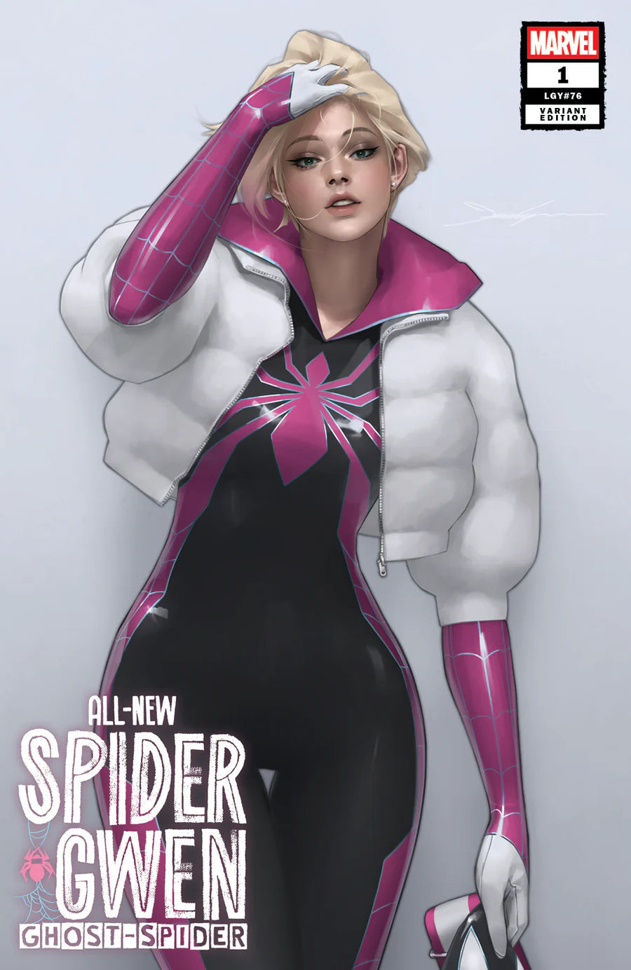 ALL-NEW SPIDER-GWEN GHOST-SPIDER #1 JEEHYUNG LEE FAN EXPO CHICAGO