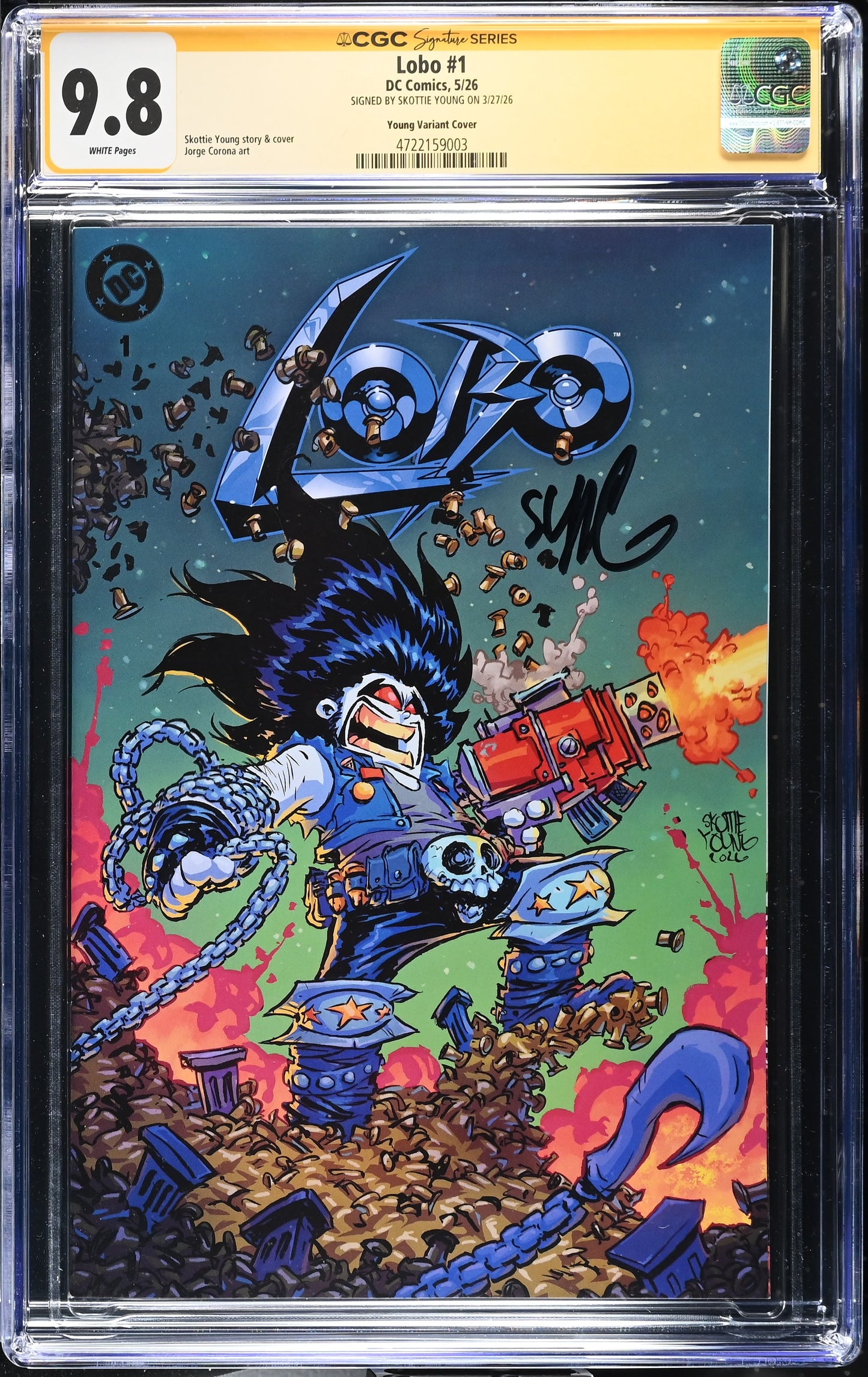 LOBO #1 SKOTTIE YOUNG CGC SS 9.8