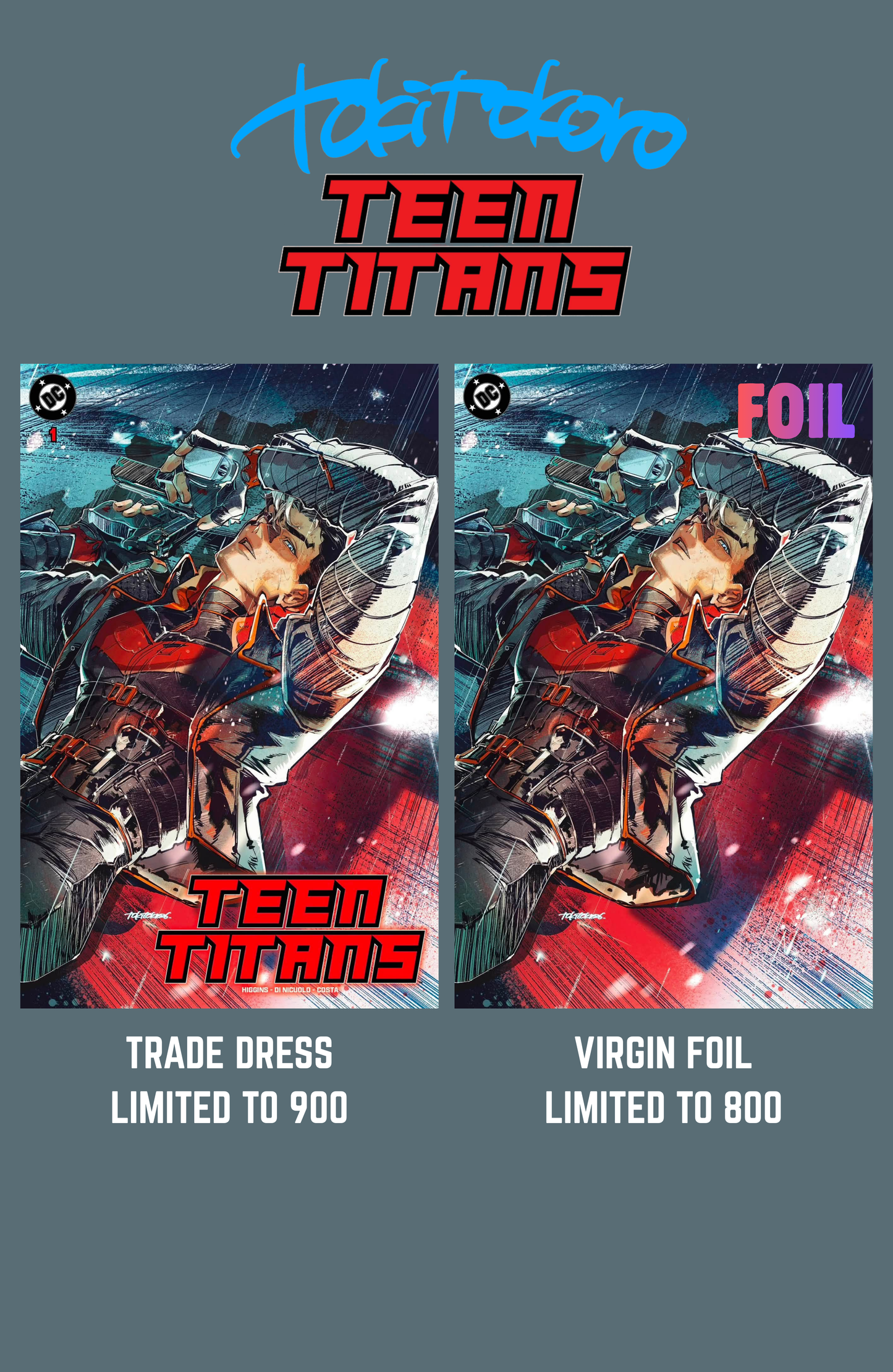 TEEN TITANS #1 TOKITOKORO EXCLUSIVE