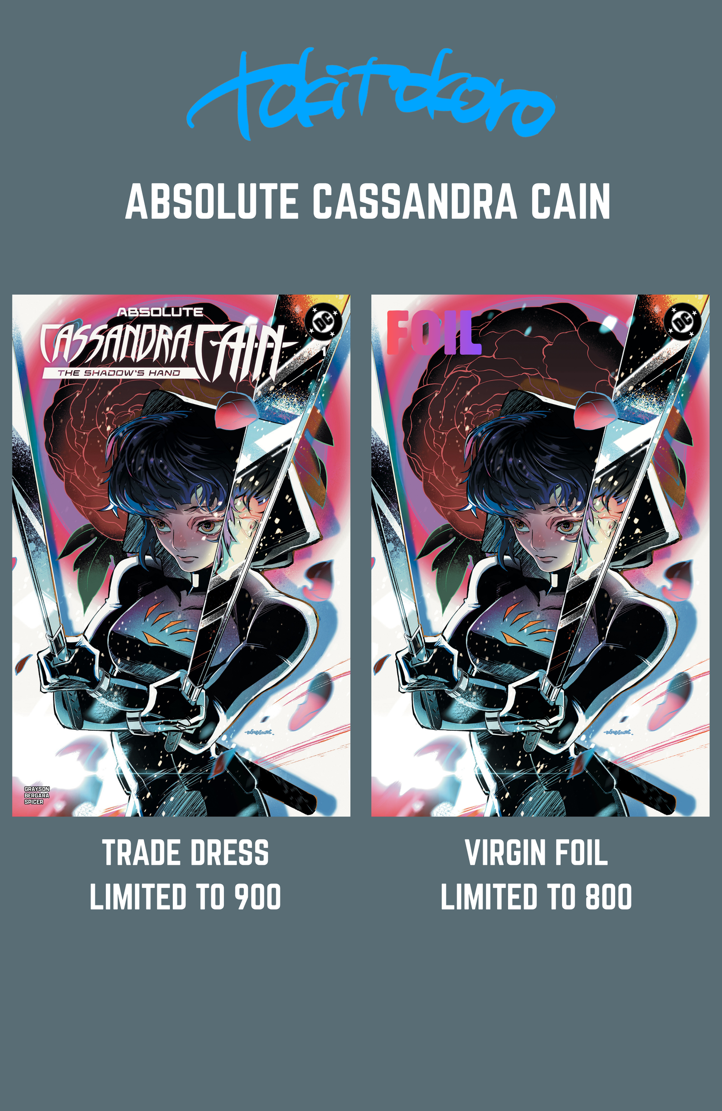 ABSOLUTE CASSANDRA CAIN #1 TOKITOKORO EXCLUSIVE