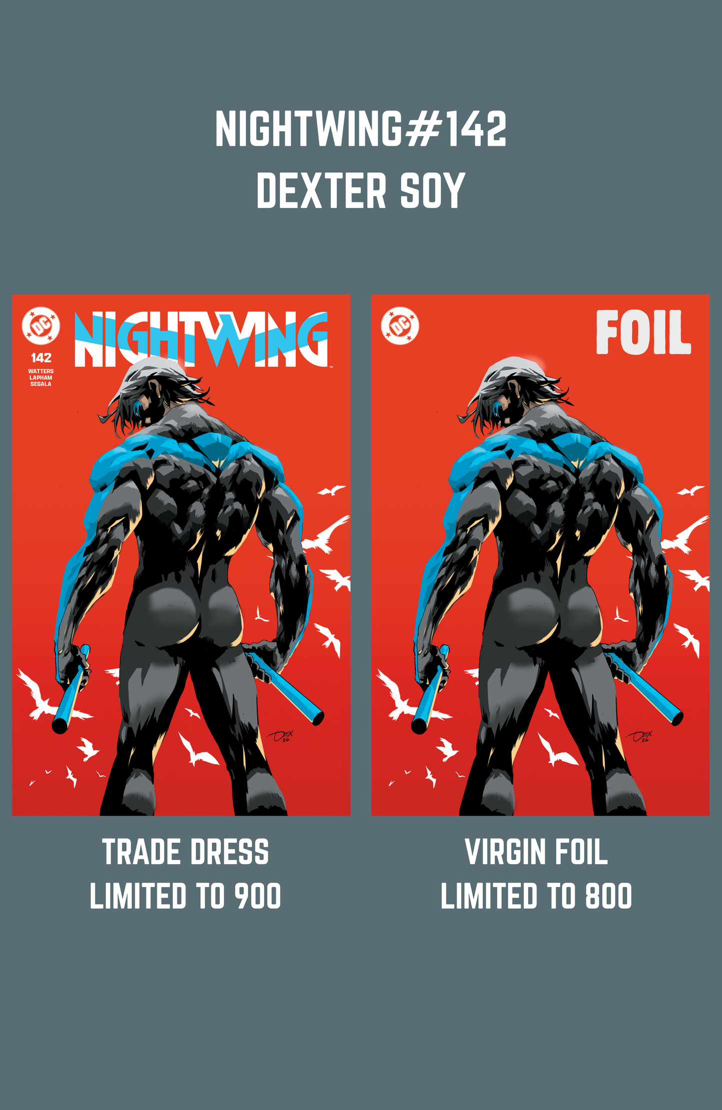 NIGHTWING #142 DEXTER SOY EXCLUSIVE