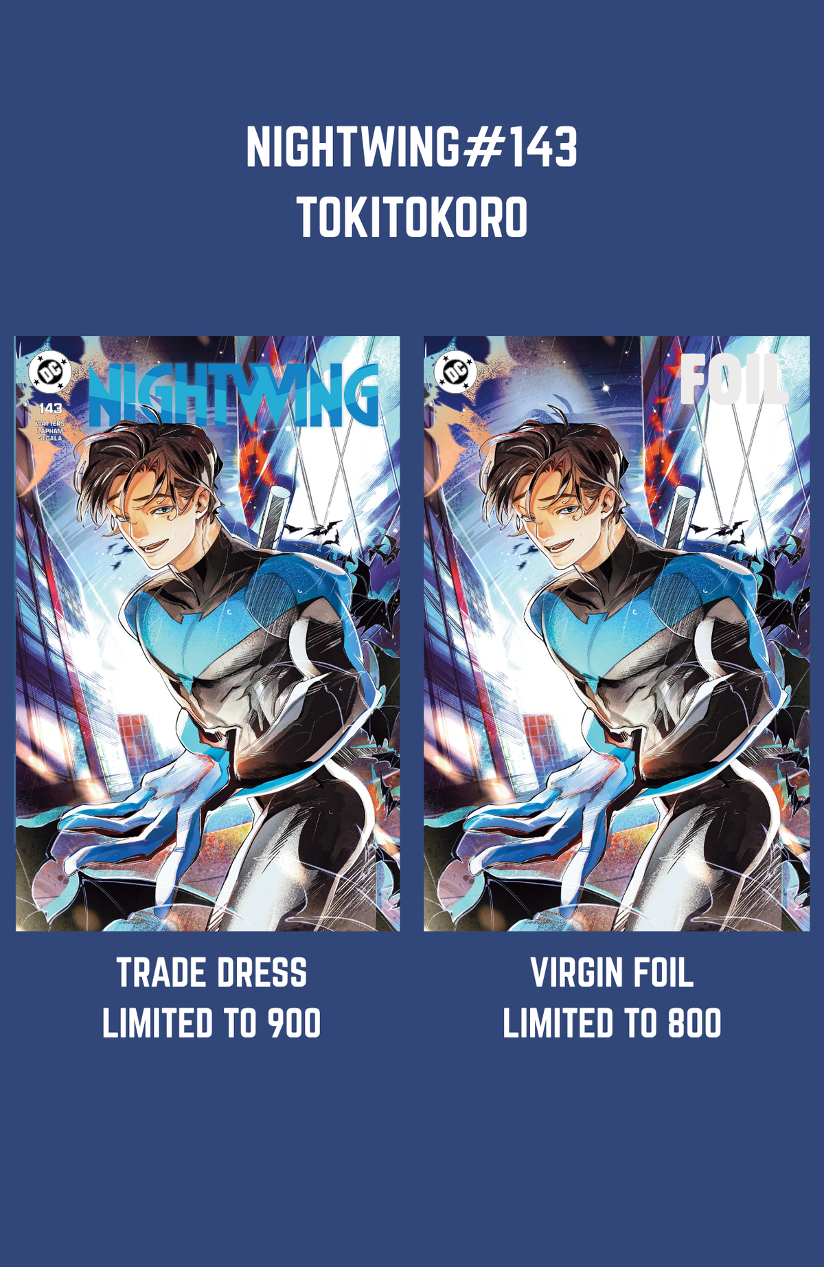 NIGHTWING #143 TOKITOKORO SGCC EXCLUSIVE