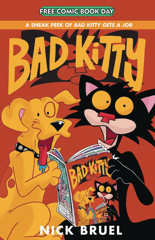 BAD KITTY GETS A JOB