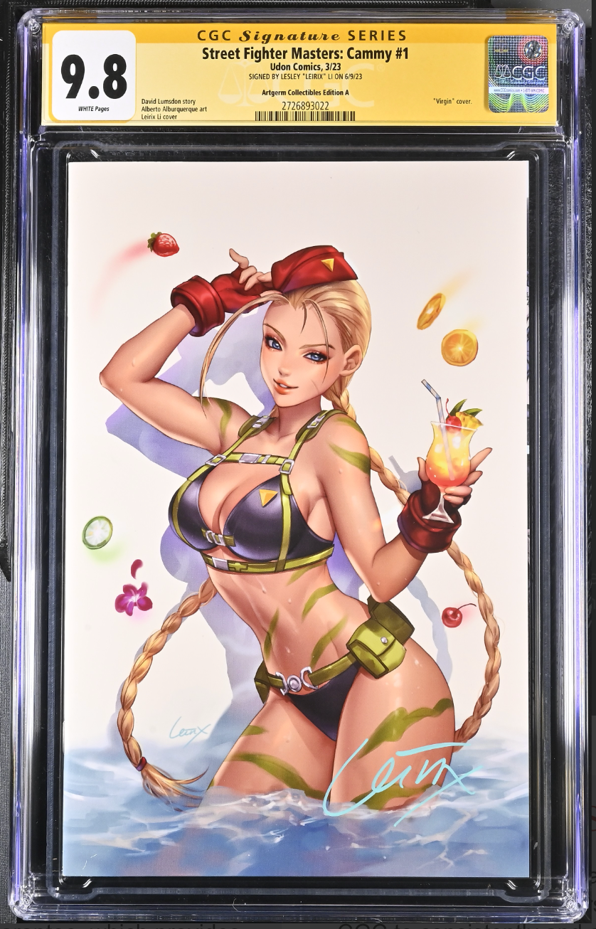 STREET FIGHTER MASTERS: CAMMY #01 LEIRIX EXCLUSIVE CGC SS 9.8