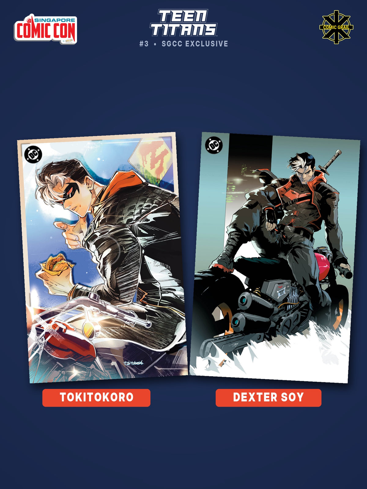 TEEN TITANS #3 TOKITOKORO & DEXTER SOY SGCC EXCLUSIVE – Comic Grail Vault