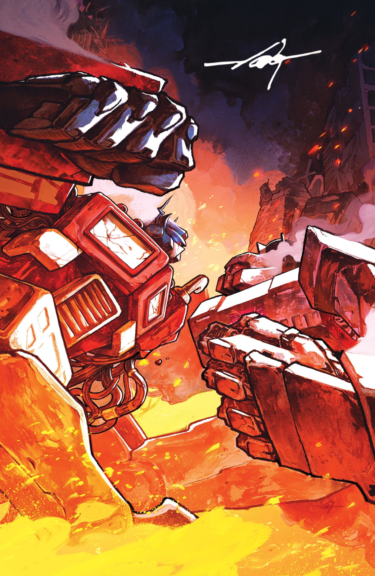 TRANSFORMERS #24 WARRICK WONG SGCC SPOT FOIL EXCLUSIVE - LIMITED TO 500 w NUM COA