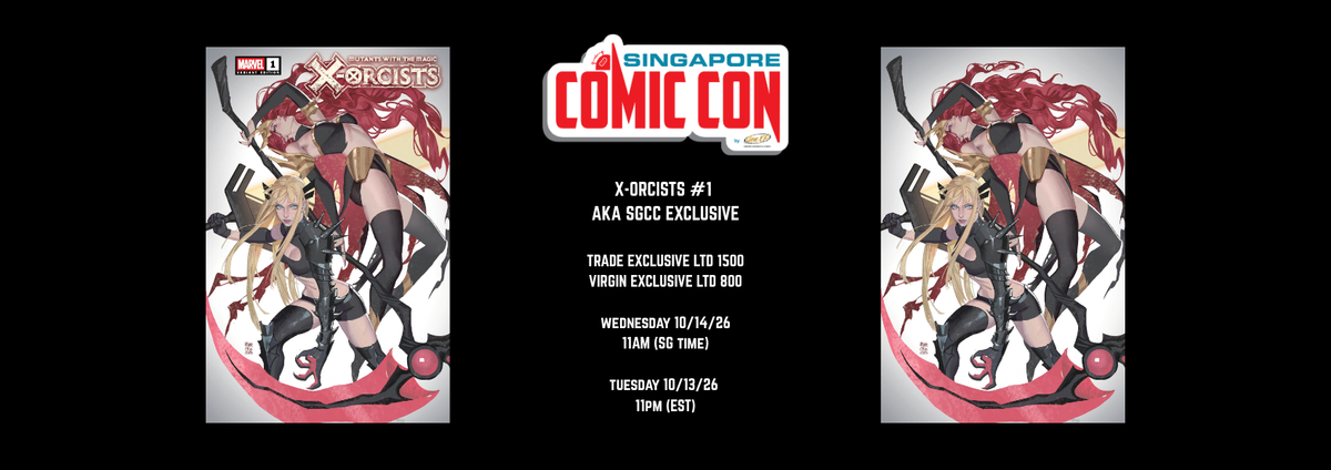 X-Orcists #1 AKA SGCC Exclusive banner