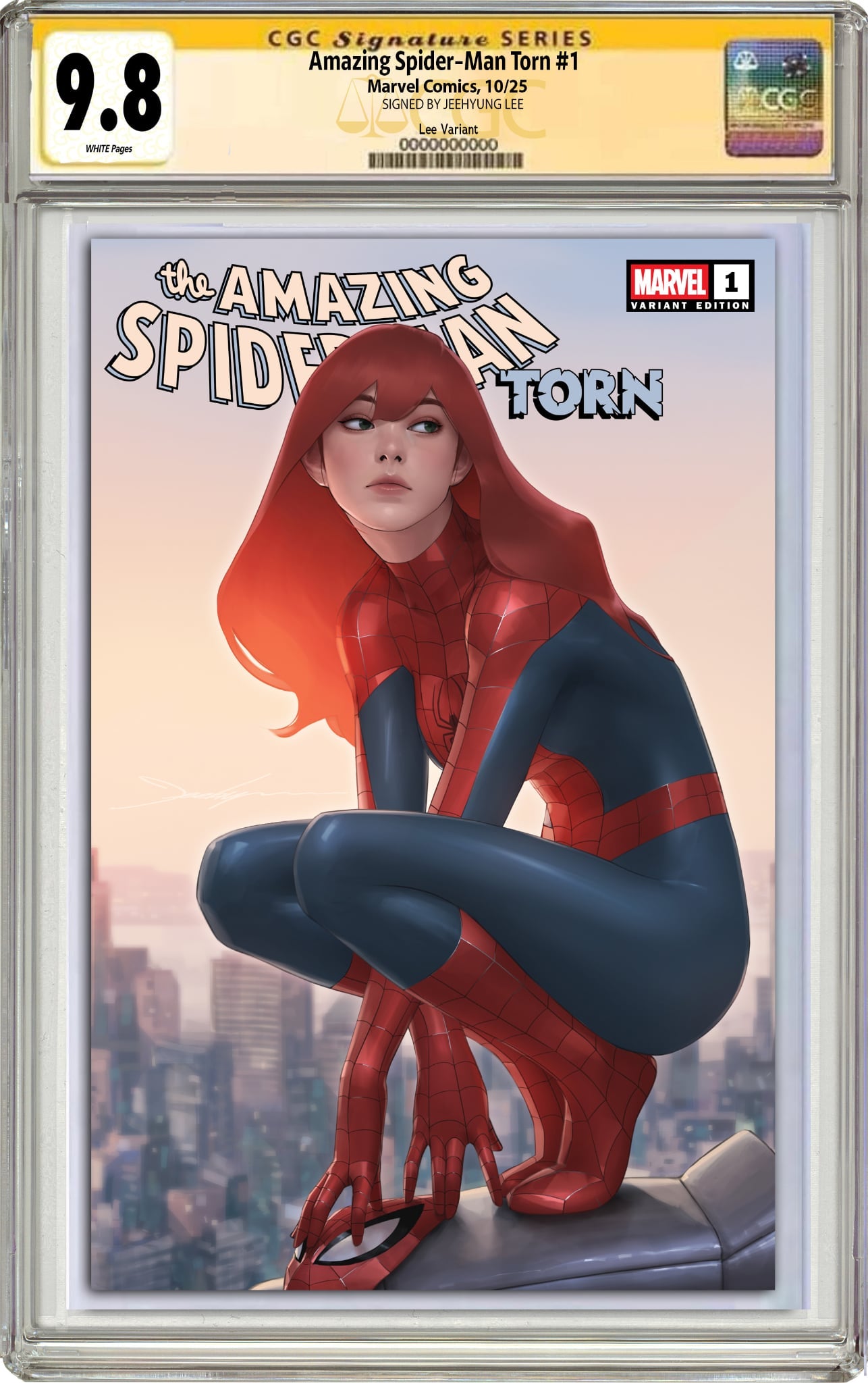 AMAZING SPIDER-MAN : TORN #1 JEEHYUNG LEE NYCC EXCLUSIVE